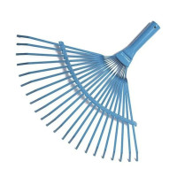 Грабли веерные пластинчатые 22 зуба без черенка