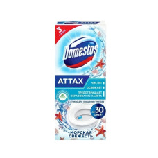 Стикер для унитаза DOMESTOS Морская свежесть 3*10 г