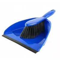 Совок для мусора с резинкой плюс щетка-сметка МП