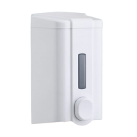 Дозатор 1000 мл жидкого мыла пластик белый Дозатор 1000 мл жидкого мыла пластик белый