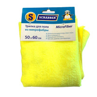 Салфетка микрофибра 50х60 см 250 г/м2 SCRABBER хозяйственная Салфетка микрофибра 50х60 см 250 г/м2 SCRABBER хозяйственная