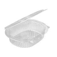 Контейнер с крышкой одноразовый 159х130х40 PET