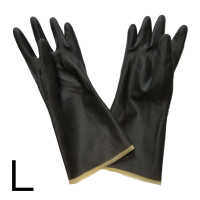 Перчатки К80Щ50 тип 1 резиновые КЩС р-р 2 L