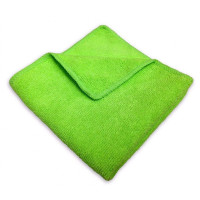 Салфетка микрофибра 50х60 см 220 г/м2 универсальная зеленая Салфетка микрофибра 50х60 см 220 г/м2 универсальная зеленая