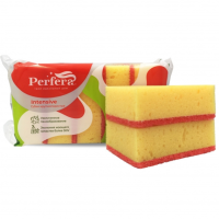 Губки для мытья посуды 9.7х6.4х3.5 см INTENSIVE крупнопористые 5 шт/упак Губки для мытья посуды 9.7х6.4х3.5 см INTENSIVE крупнопористые 5 шт/упак