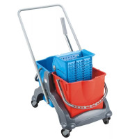 Тележка уборочная 2 ведра (2х18л) с отжимом Каризма Тележка уборочная 2 ведра (2х18л) с отжимом Каризма