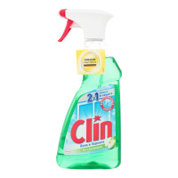 Средство для мытья окон, зеркал и стеклянных поверхностей CLIN Яблоко 500 мл