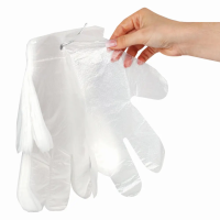 Перчатки одноразовые полиэтиленовые отрывные, c 1 отверстием 100 шт/упак Перчатки одноразовые полиэтиленовые отрывные, c 1 отверстием 100 шт/упак
